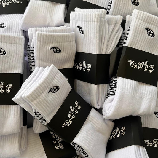 'G' CREW SOCKS